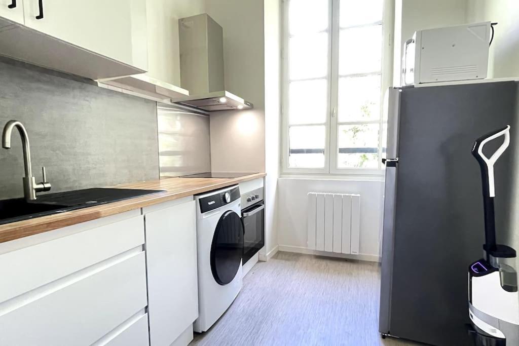 Le Manoir Mermoz : Appartement T2 Tout Equipe Rennes Exteriér fotografie